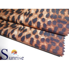 Mousseline de soie 100 % polyester tissu imprimé pour vêtements (SRST 003)